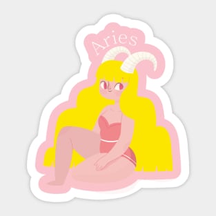 Aries Sticker